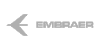 Embraer logo, Reach Media Network digital signage client