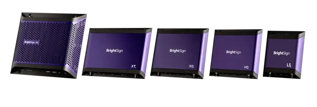 BrightSign digital signage players from Reach Media Network